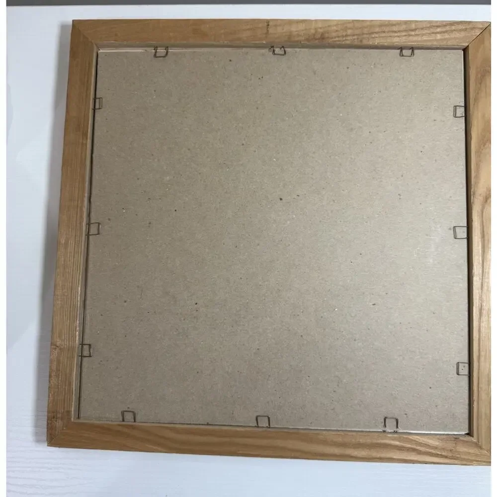 Wood Square Picture Frame 